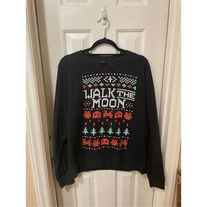 Walk the Moon Christmas Sweater Mens Size Medium